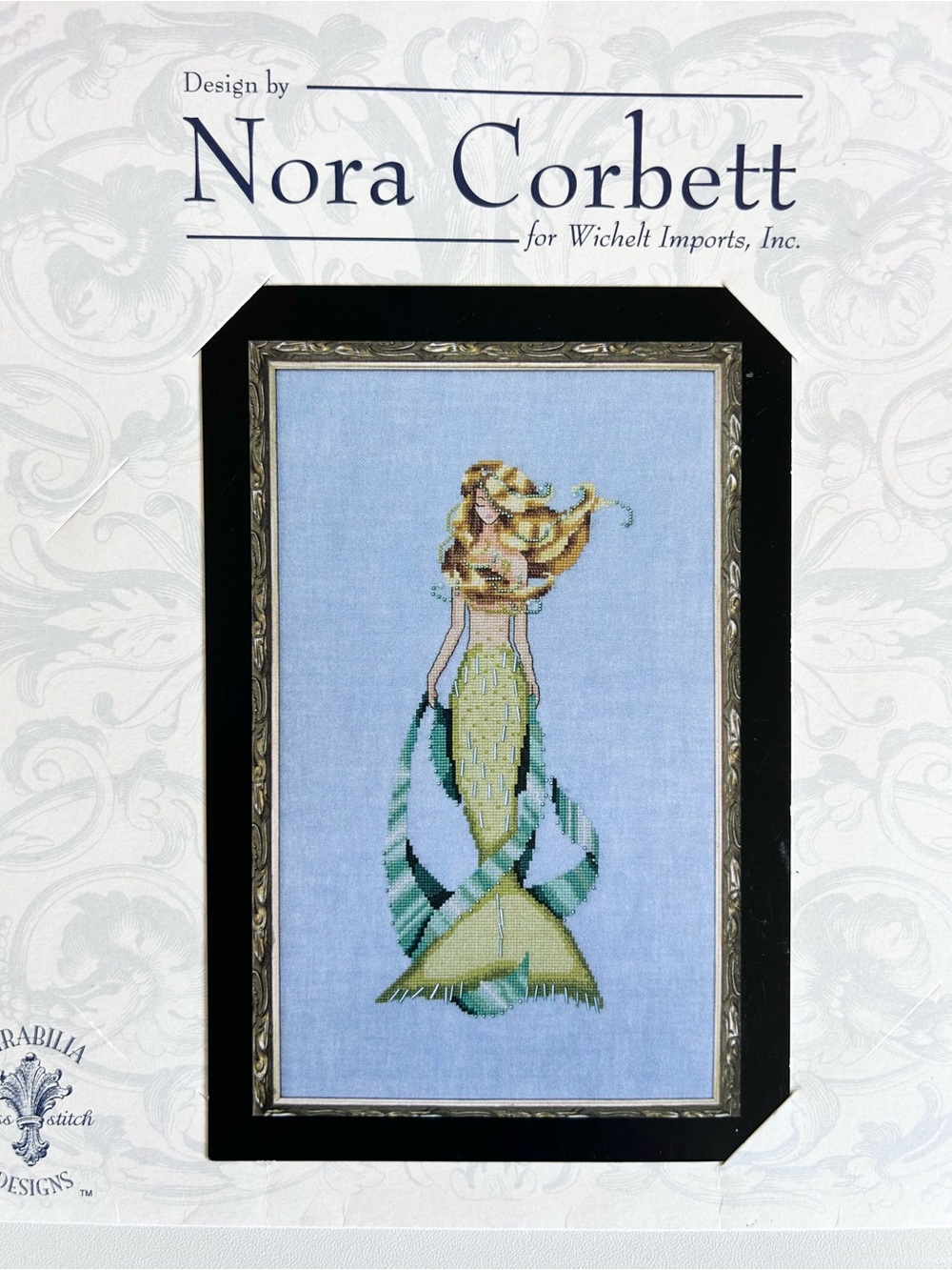Mirabilia Luce Mia mermaid cross stitch pattern